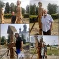 Образы исторических личностей Логишина воплотили в скульптуре участники пленэра резчиков Образы исторических личностей Логишина воплотили в скульптуре участники пленэра резчиков