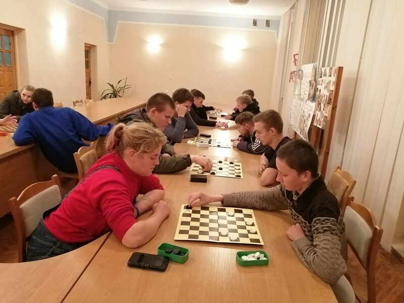 Первенство общежития по шашкам Первенство общежития по шашкам