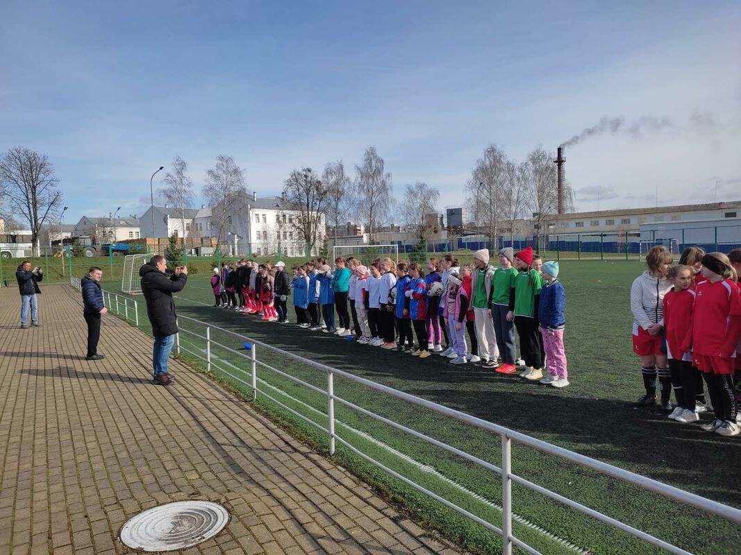 Первенство Пинского района по футболу среди девочек
