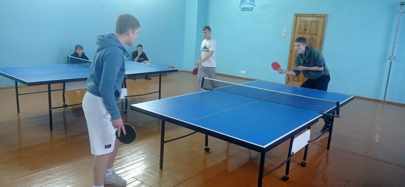 Соревнования по настольному теннису