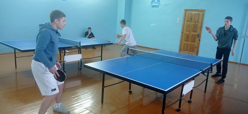 Соревнования по настольному теннису