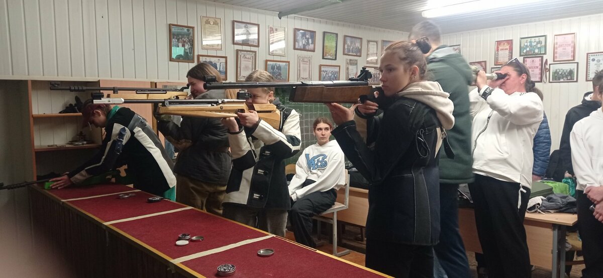 Соревнования по пулевой стрельбе из пневматической винтовки в рамках Республиканских соревнований по летнему многоборью здоровье