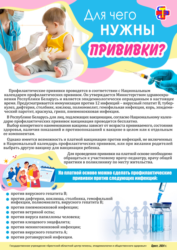 ДЛЯ ЧЕГО НУЖНЫ ПРИВИВКИ?