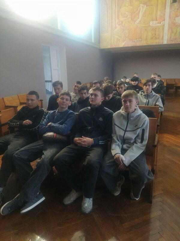 В колледже прошла диалоговая площадка с представителем Пинского ГОВД