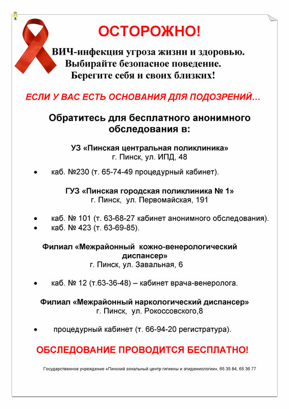 ПРОФИЛАКТИКА ВИЧ-ИНФЕКЦИИ