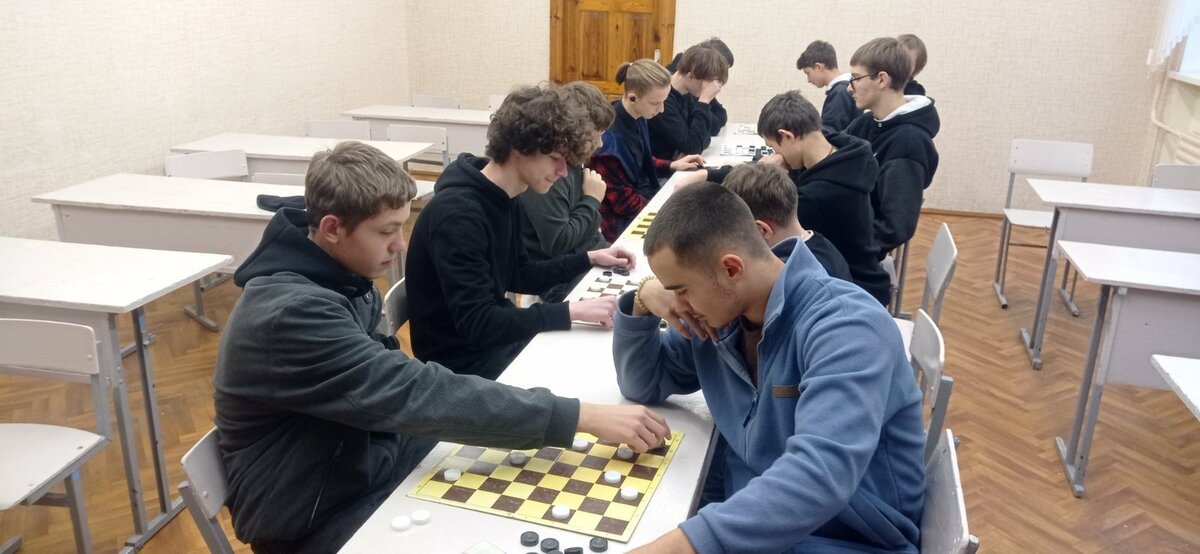 Соревнования по шашкам в рамках акции «Молодёжь против наркотиков»